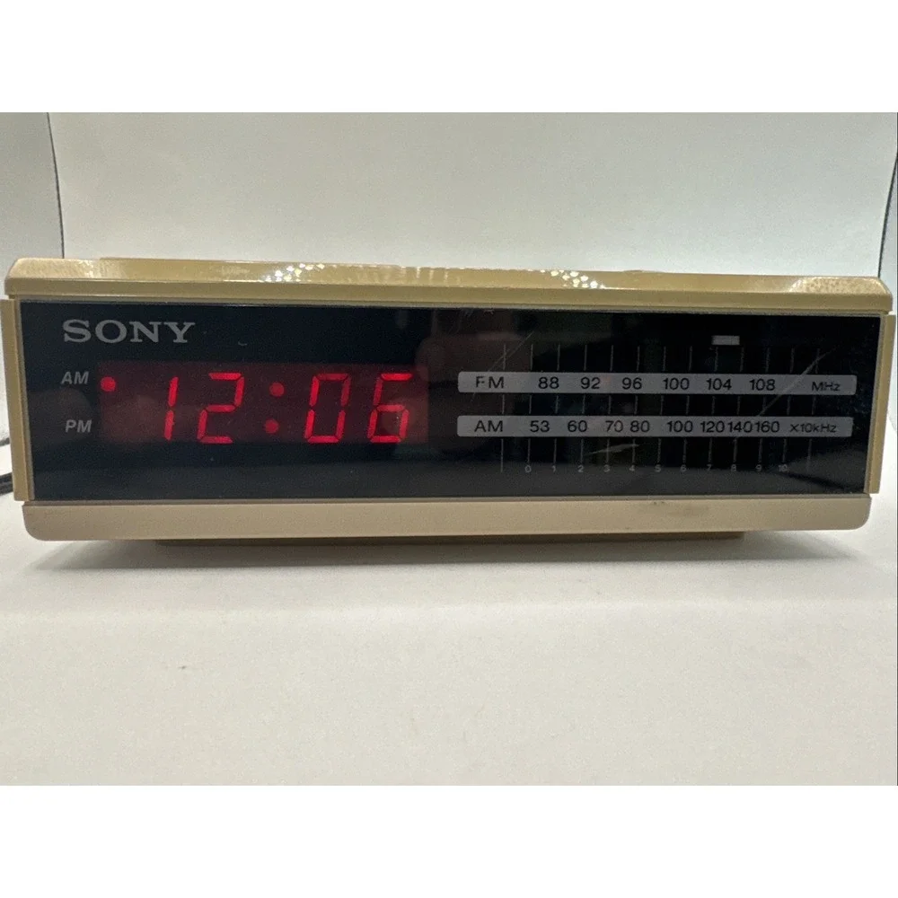 Sony Dream Machine FM/AM Digital‎ Alarm Clock Radio ICF-C2W - Tested!